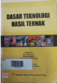 Dasar Teknologi Hasil Ternak