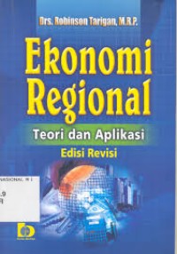 Ekonomi Regional Teori Dan Aplikasi