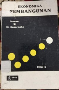 EKONOMIKA PEMBANGUNAN