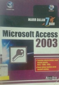 Image of Mahir Dalam 7 Hari Microsoft Acces 2003