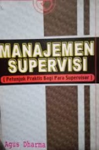 MANAJEMEN SUPERIVISI