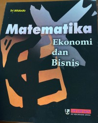 MATEMATIKA EKONOMI DAN BISNIS