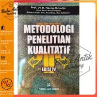Metodologi Penelitian Kualittaif