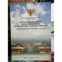 Panduan pemasyarakatan