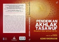 Pendidikan akhlak tasawuf