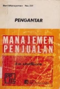 Pengantar Manajemen Penjualan