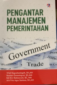 PENGENTAR MANAJEMEN PEMERINTAHAN