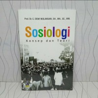 Sosiologi Konsep Dan Teori